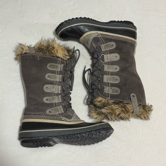 Sorel Joan of Arctic Snow Winter Boot Waterproof Shale Gray Womens US 9 - Picture 4 of 10
